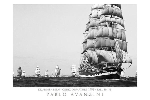 The Kruzenshtern departing the port of Cadiz by Pablo Avanzini The Kruzenshtern departing the port of Cadiz by Pablo Avanzini